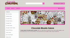 Desktop Screenshot of inspiredbychocolate.com.au